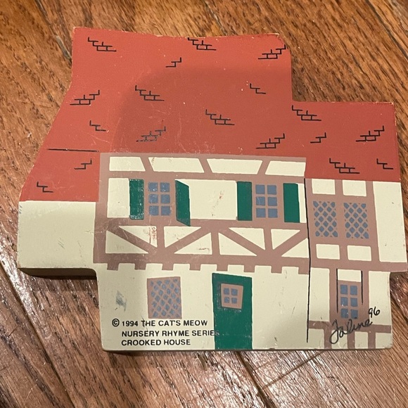 Cat’s Meow 1994 Nursery Rhyme Series Crooked House - Picture 4 of 5